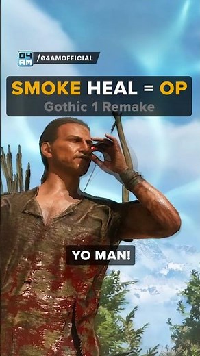 SMOKE & HEAL = OP in Gothic 1 Remake!☘️🔥