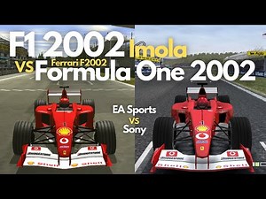 F1 2002 (EA) vs Formula One 2002 (Sony) | PS2 | Ferrari | Imola