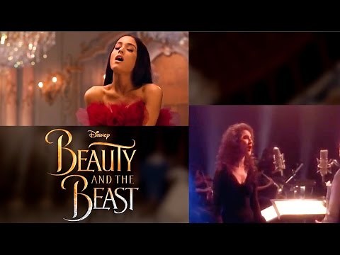 "Beauty and the Beast" Song- Music Video Comparison 1991 vs 2017 (Animated vs Live Action)