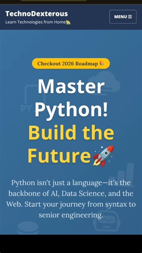 Master Python Build the Future🚀🔥 #python #computerscience #datascience #aiml #dataengineering