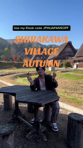 Shirakawago Autumn Experience in Japan