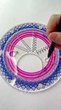 The possibilities are endless! You can see so many creative ways to use the kaleidoscope ruler.