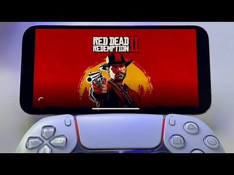 Red Dead Redemption 2 | iPhone 13 Pro Max gameplay via iOS STADIA - ultimate portable gaming device