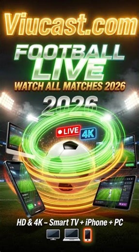 Football Apps to Watch Games Live HD & 4K 2026 📱📺💻 #livematches