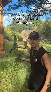 6.9K views · 74 reactions | Sneaking into the Conjuring House graveyard | Exploring With John | Facebook