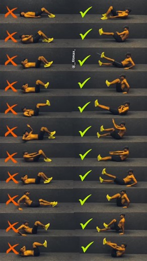 Correct ✅| incorrect ❌ ABS Exercise !!💪✅ . . . No ©Copyright infringement intended Email (contact) Us to fix/remove. We used this video for fitness purpose. @prem100meter . . #absworkout #fitmax #ironnzone #fitzoneyt #fitnessaim #fitness #abs #workout #coreworkout #bodybuilding #fit #motivation #workoutmotivation #homeworkout #training #gymlife #core #muscle #personaltrainer #sixpack #healthylifestyle #fitfam #workoutroutine #exercise #corestrength #gymnastics #cardio #fitnessjourney #homeworko