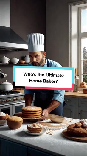 Ready to find out who the ultimate home baker is in your household? Watch this and settle the score! #BakingChallenge #HomeBakers #KitchenFun