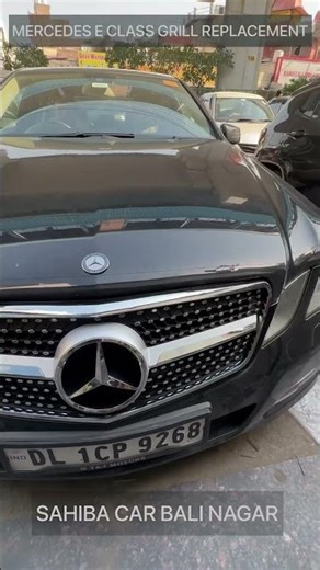 Mercedes E class grill replacement #mercedes #mercedeseclass #mercedesbenzespaña