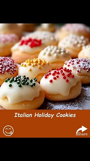 9.5K views · 40 reactions | Italian Holiday Cookies Ingredients: 1/2...