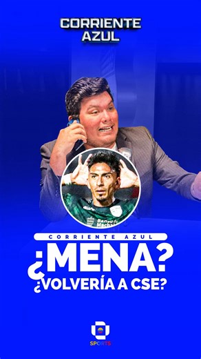 🚨🔥 ¿FICHAJE EN PAUSA? En CORRIENTE AZUL, Andrés Caguana fue claro sobre el posible interés de Emelec por Mena 👀⚡ 🗣️ “Si Emelec quiere llevarse a Mena tiene que hablar con Orense y mientras eso no pase no lo van a aflojar así porque así” Nada está dicho… pero el mensaje es directo 💣 ¿Debe el Bombillo negociar YA o buscar otra opción? 🔵⚡ Te leemos 👇 #Emelec #CorrienteAzul #Fichajes #LigaPro #RCDSports