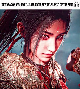 THE DRAGON WAS UNKILLABLE UNTIL SHE UNLEASHED DIVINE FURY. 🔥🐉