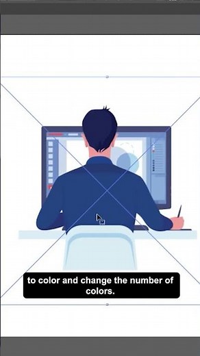 Convert images into vectors in single click || Using adobe illustrator image tracing