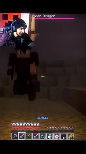 YesSmartyPie Pearl Clutch 💀 #minecraft #minecraftmemes