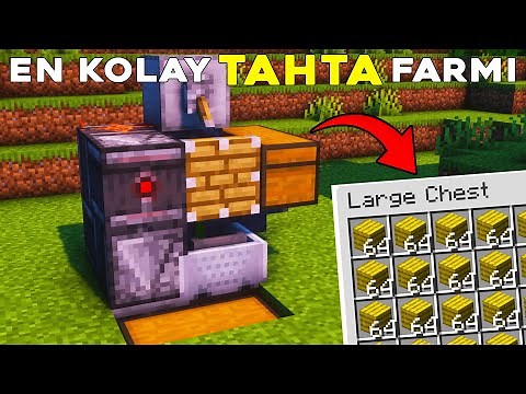 EASY TO MAKE WOOD (WOOD) FARM!! Minecraft: How to Make a Wood Farm l Minecraft Systems