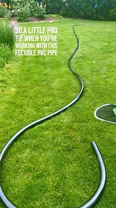10K views · 57 reactions | Little tip when working with flexible PVC pipe just by using the sun! ☀️ #construction #tip #build #pond | Team Aquascape | Facebook