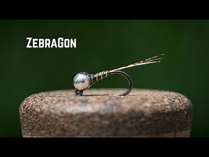 ZebraGon - Smash a Zebra Midge & Mayfly Perdigon Together for an IRRESISTABLE Nymph!