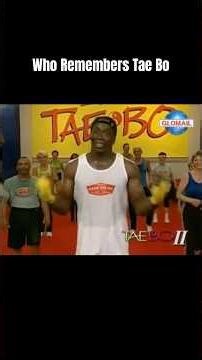 Throwback to when Tae Bo had us punching air like champs!