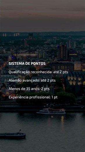 🇩🇪 Chancenkarte: TRABALHE Alemanha SEM Emprego Prévio (12 Meses!)