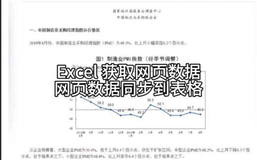 Excel获取网页数据网页数据同步到表格