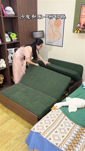 Ultimate Space-Saving Convertible Sofa Bed | Perfect for Small Spaces!