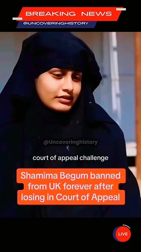 167K views · 1.3K reactions | Shamima Begum No PROOF Besides Being In ISIS  #isis #uk #shamimabegum #islam #muslim #iraq #islamic #london #england #extremist #terrorist #taliban #reels #fyp | Uncoveringhistoryai | Facebook