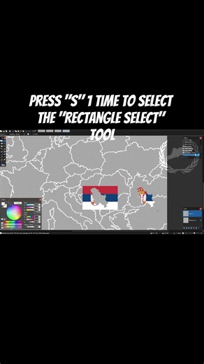 Flag map tutorial! #comparison #europe