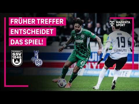 SSV Ulm – MSV Duisburg, Highlights mit Live-Kommentar | 3. Liga | MAGENTA SPORT