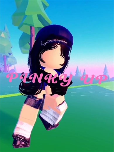 PINKY UP Roblox edit #fionnwp #roblox #luvxspaceauds