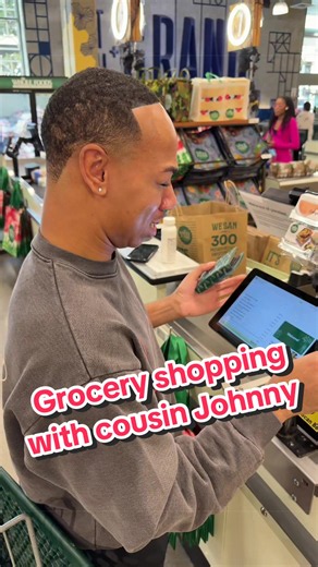 Grocery Shopping with Cousin Johnny: Whole Foods Visit