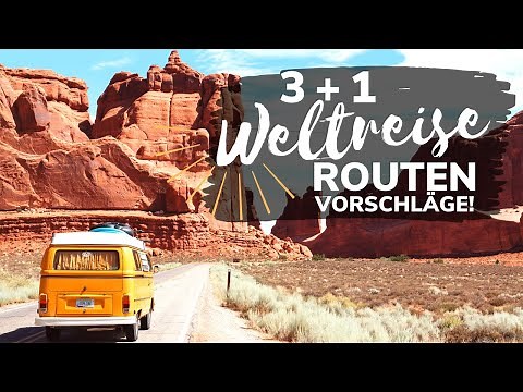 3 + 1 ultimative Weltreise Routen Vorschläge 🌍✈️ für 6 Monate, 1 Jahr & 1,5 Jahre Weltreise Planung
