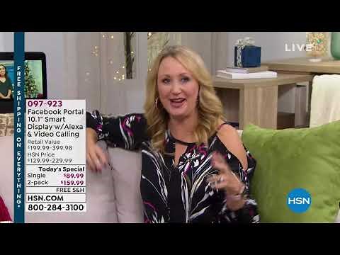 Facebook Portal 10.1" Smart Display with Alexa and Video...