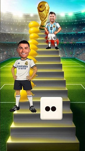 🔥 Ronaldo vs Messi: Who Takes the Trophy? 🏆⚽ #football #messi #challenge