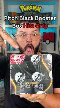 GOATED Pitch Black Booster Box (Hits ONLY!)