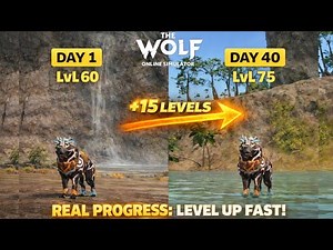 Level Up FAST in The Wolf Game 🐺 | +15 Levels XP Farming Guide (Day 1 → Day 40) | The Wolf