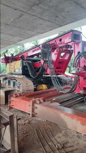 Pile Boring Machine 70Metre/ Rig Machine/ Matt Machine/ SANY SR235/ Pile Foundation work/Piling work