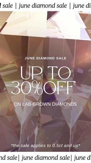 123K views · 54 reactions | Ready to pop the question? Let us help you take some of the pressure off, with our June Lab-Grown Diamonds Sale. With up-to 30% off you can get her the perfect size and colour stone still within your preferred price range. *Kindly Note: This sale is only on our inventory of lab-grown diamonds and only applies to 0.5ct and up* | Beaudell Diamonds | Facebook