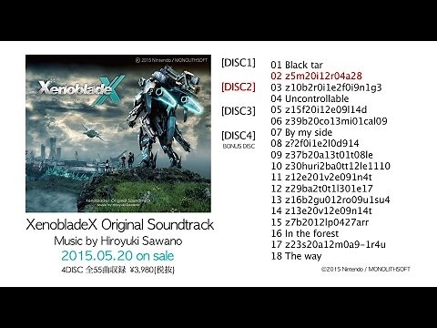 澤野弘之『XenobladeX』Original Soundtrack
