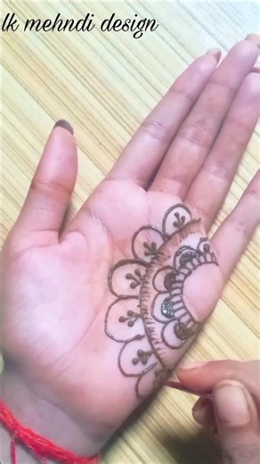 so easy mehndi design for kids#mehndi #kids #shorts 🥰