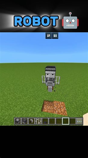 Minecraft robot 🤖 #shorts #viral #treding @Hulalalla789