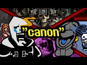 "Canon" Undertale Fanworks: To Be or Not To Be