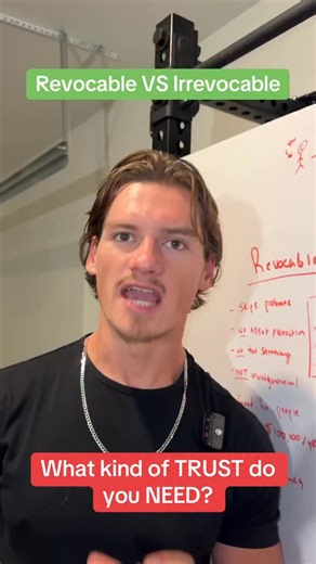 413 reactions · 80 shares | Revocable trust VS Irrevocable trust What kind of trust do you need? #trusts #trustfund #trust | Stone Dorough | Facebook