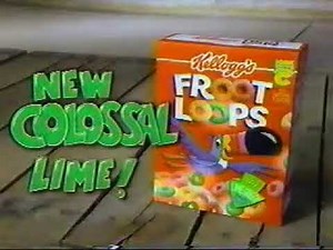 Froot Loops Ad- New Colossal Lime (1991)
