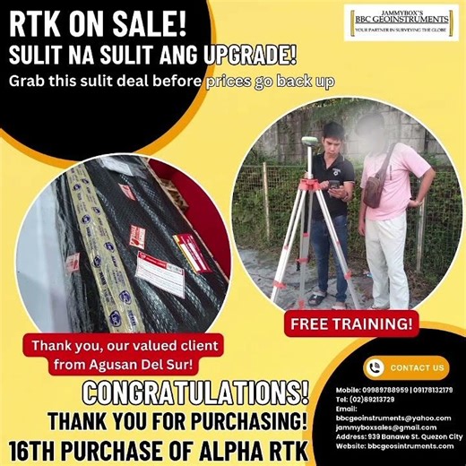 16TH PURCHASE: ALPHA RTK PROMO!