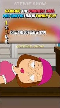 RANKING THE FUNNIEST JOBS MEG HAD IN FAMILY GUY