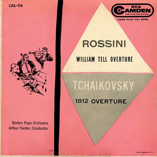 Boston Pops Orchestra, Arthur Fiedler - William Tell Overture / 1812 Overture