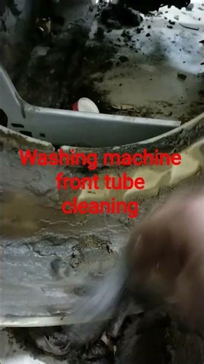 front load washing machine drum cleaning