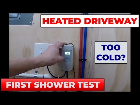 First Shower & Hot Water Test with the New Takagi Tankless Water Heater - Episode 28 [11-20-2020]