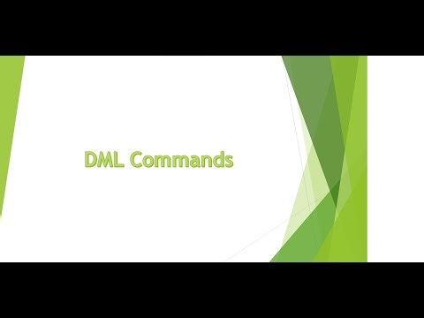 Oracle SQL DML Tutorial: Data Manipulation Language Explanation in Telugu
