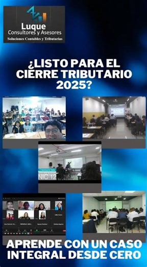 XXXII TALLER: CIERRE TRIBUTARIO 2025