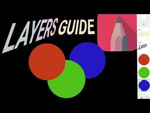 How to use layers in autodesk sketchbook / layers beginner tutorial in autodesk sketchbook mobile